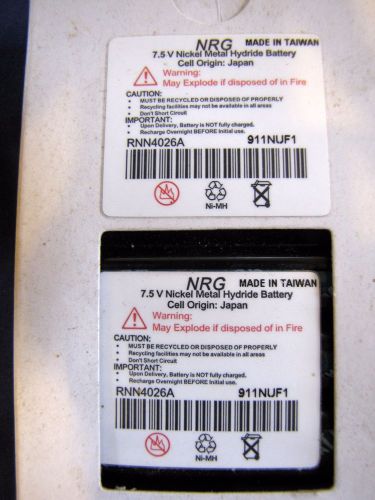 NEW Motorola RNN4026 Ni-MH 7.5V Battery