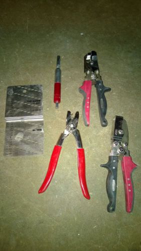 Malco Siding Tools Lot SD40 SL5 NHP1R JCC75R TNP2R
