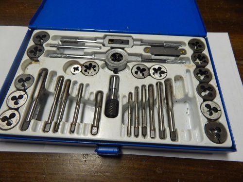 Threading tap and die set, 31 pcs. for sale