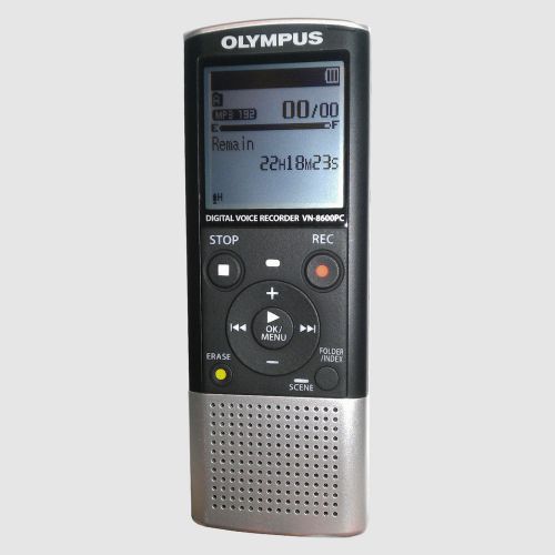 OLYMPUS VN-8600PC 2GB DIGITAL VOICE RECORDER DICTAPHONE