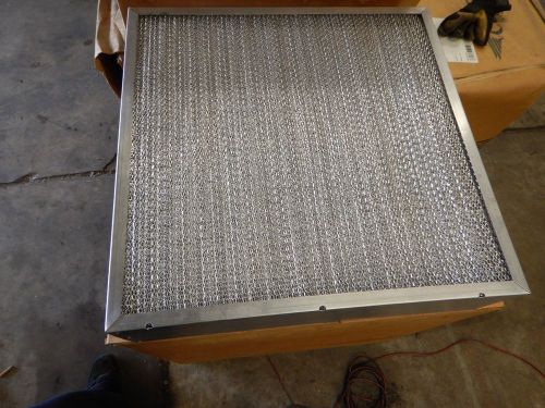 4 new smith lifetime air / grease aluminum mesh filter new 24&#034; x 24&#034; x 6&#034; for sale