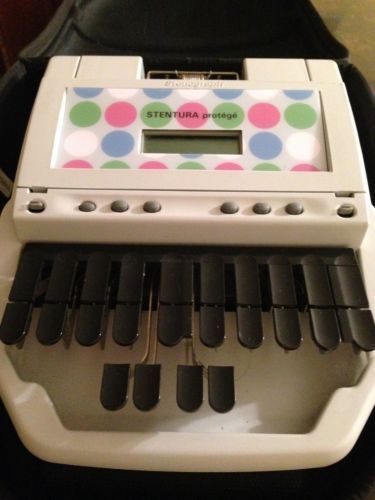 STENOGRAPH STENTURA STUDENT PROTEGE WITH ACCESSORIES +18 PACKS PAPER FREE SHIP