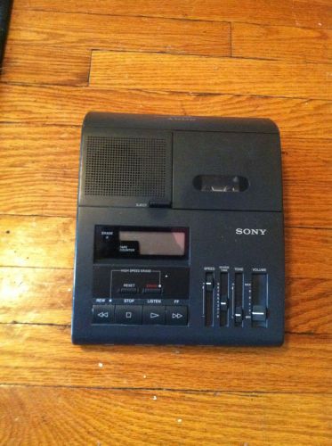 Sony BM-840 Micro Cassette Transcriber Dictation Machine w/ Foot Pedal, Mic