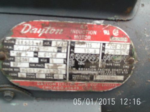Dayton Gear Motor