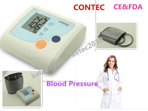 Digital Blood Pressure Monitor,LCD display of PR,ADULTNIBP+CUFF+SPO2 CONTEC08D