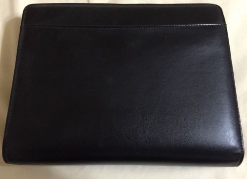 Day/Runner Classic Leather Portfolio With 2015 Daily/Monthy Calendar