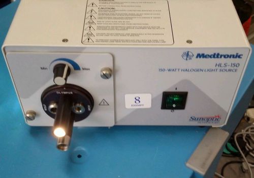 Medtronix HLS-150 HALOGIN Light Source as pictured working ..