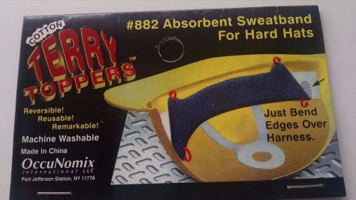 absorbent sweatbands for hard hats/
