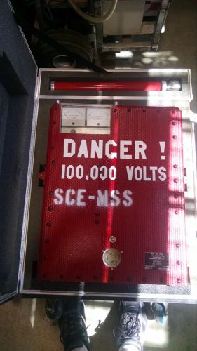 Von Corporation Model C-1 Portable D.C. Tester, 100,000 Volts