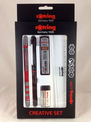 Rotring Creative Set *Red* Rotring TIKKY Gift Set / 5 Items in Box / 0.3-0.5 mm