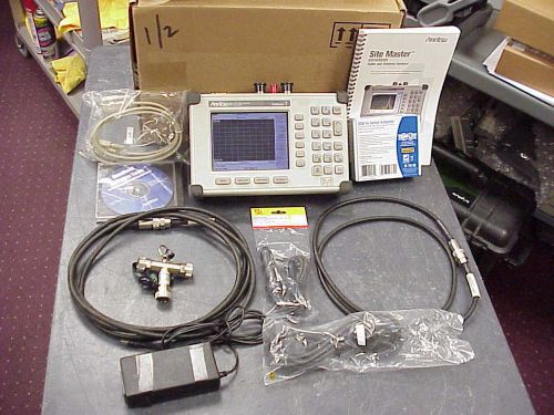 ANRITSU S332D SITE MASTER TEST SET 4GHZ-SWEEP/SPECTRUM ANALYZER- WITH CAL KIT