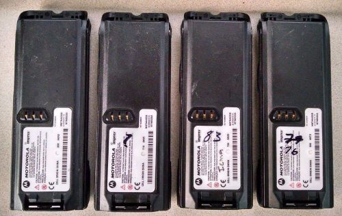 Lot of 4 OEM Motorola Impres Battery XTS3000 XTS3500 XTS5000 NNTN4435B NTN8923A