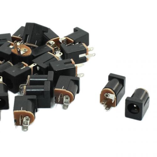 30pcs 2.1x5.5mm female connector dc power supply jack socket for pcb ct for sale