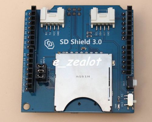 Stackable SD Card Shield V3.0 TF Card Shield Perfect for Arduino