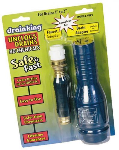 Drain King Value Pack 1 1/2&#034;- 3&#034; Drain King Unclogger