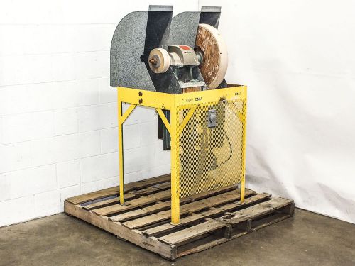 Highland park manufacturing bull wheel sander / polisher 115 volt (industrial) for sale