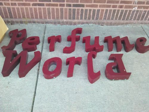 Perfume world neon sign for sale