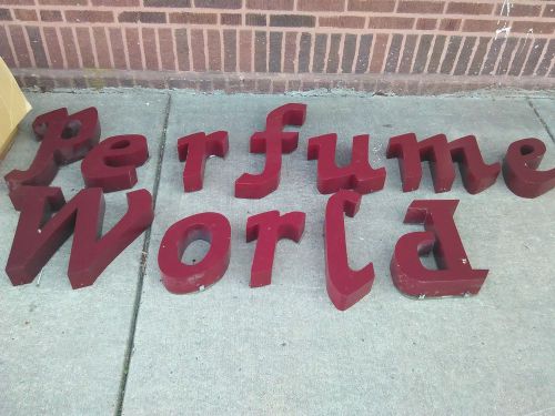 PERFUME WORLD NEON SIGN