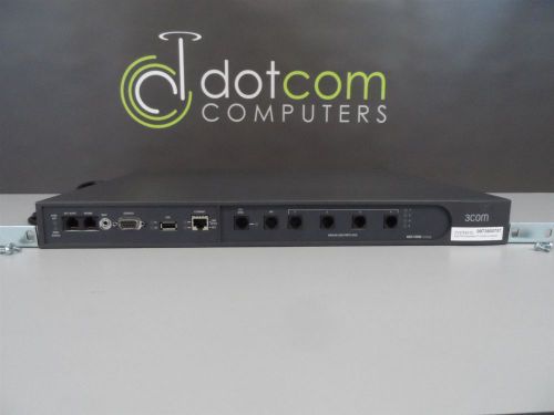 3com nbx v3000 ip phone system 3c10600b 250 devices 4 port voicemail r6.0.49 for sale