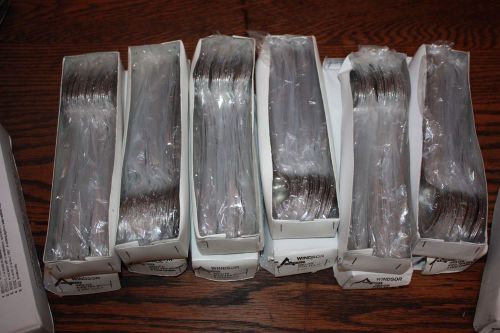 New 288 count (24 Dozen) Lot Stainless Iced Tea Spoons Windsor W53 Adcraft