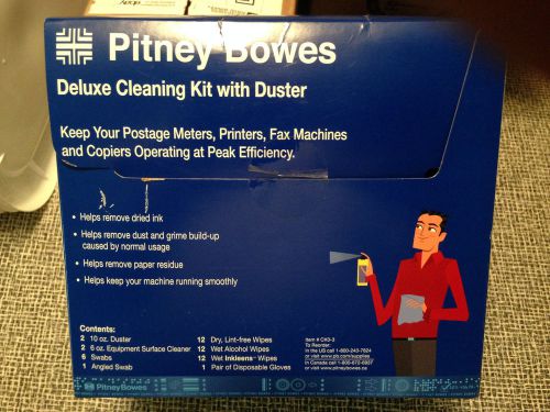 Pitney Bowes Deluxe Cleaning Kit with Duster