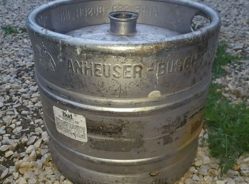 Anheuser Busch STAINLESS 1/4 BARREL BEER KEG 7.75 Gallon Empty