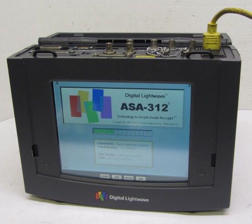 Digital Lightwave ASA-PKG-OC48 SONET Fiber Optic Network Analyzer Tester 56964