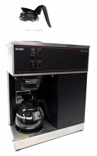 BUNN VPR Black Commercial 12 Cup Pour-Over Coffee Brewer 2 Warmers &amp; Pots