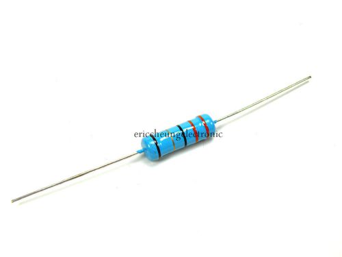 50pcs 2W Metal Film Resistor +/-1% 2 watt 1 ohm to 3.6k ohm New