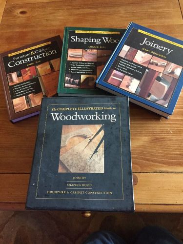 Complete Illustrated Guide To Woodworking, 3 Volume, Taunton Press