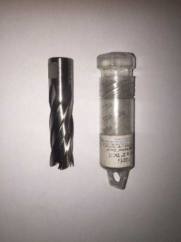 Hougen 12224 3/4&#034; x 2&#034; cut depth rotabroach annular cutter mag drill hole bit for sale