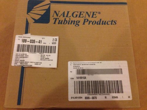 NEW IN BOX 1 Boxes Braided Tubing, Nalgene 8005-0070, 1/4 ID, 7/16 OD