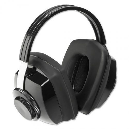 Radians CP0100CS Competitor Earmuff w/Adjustable Headband NRR26 Black