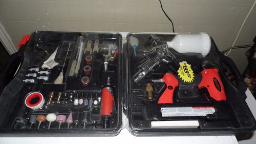 IRONFORCE PNEUMATIC AIR TOOL SET WITH CASE 50PC. NEW! SEALED!