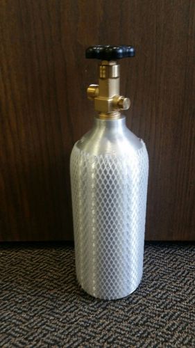 2 1/2  LB CO2 CARBON DIOXIDE TANK - NEW Aluminum - Beer Beverage Welding