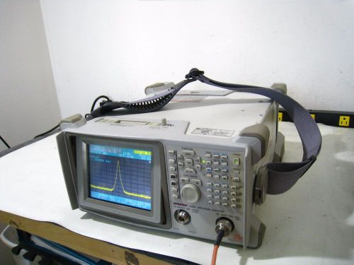 Advantest u3641 portable battery pw&#039;d spectrum analyzer tracking generator 3 ghz for sale