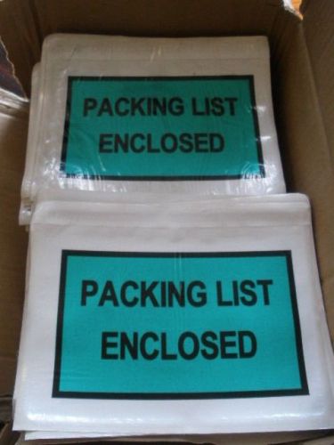 1000 7x5.5 in  Packing List Invoice Enclosed Envelopes