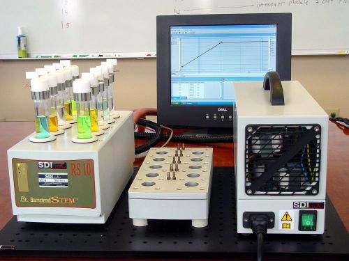 Barnstead RS10 STEM Reaction Blocks Chemistry Exothermic Complete System Stirrer