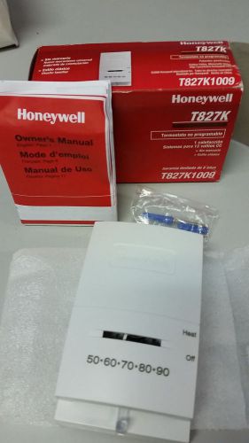 Honeywell Mercury Free Heat Only Thermostat T827K1009