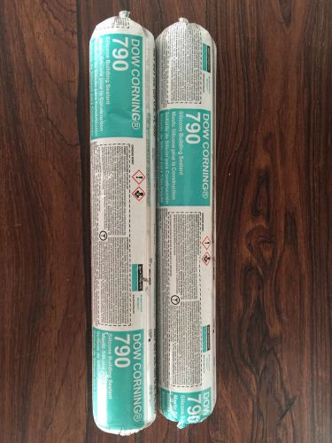 Dow Corning 790 Gray Silicone Building Sealant - 2 Sausages