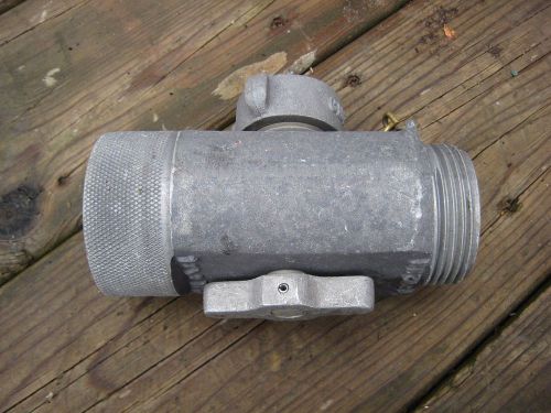 Wfe  tee valve for fire hose 1 1/2&#034; nh - 1&#034; npsh for sale