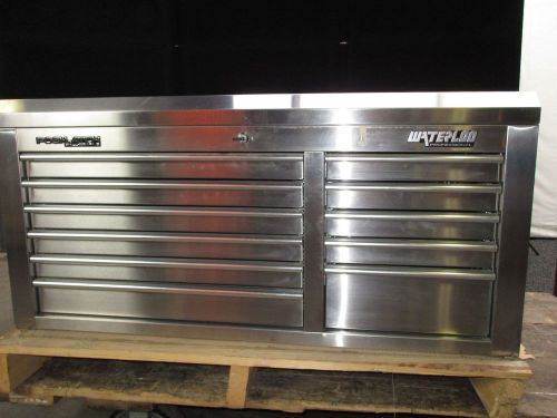 Waterloo stainless steel top tool chest for sale