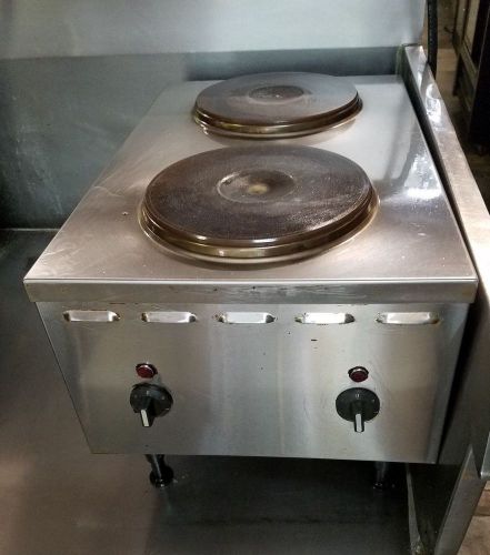 Used gmcw commercial counter top electric 2 eye hot plate - el-24sh for sale