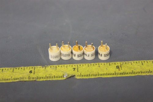 5pcs NEW BUSSMAN BUSS FM01 1/10A AIRCRAFT FUSE