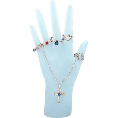 Frosted Jewelry Hand Display