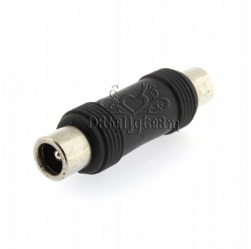 Pcs female to female 5.5x2.1mm dc power cable adapter connector for cctv camera for sale