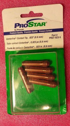 PRST-023-5, ProStar Centerfire MIG Contact Tips, Size .023 in, Qty: 5-pk