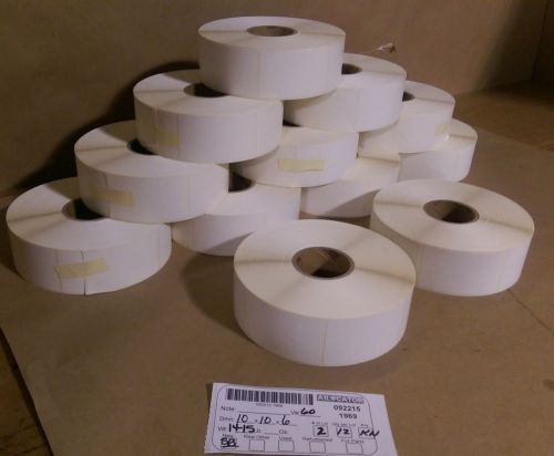Lot of 12 Thermal Direct 38x63 LDT1017 Labels