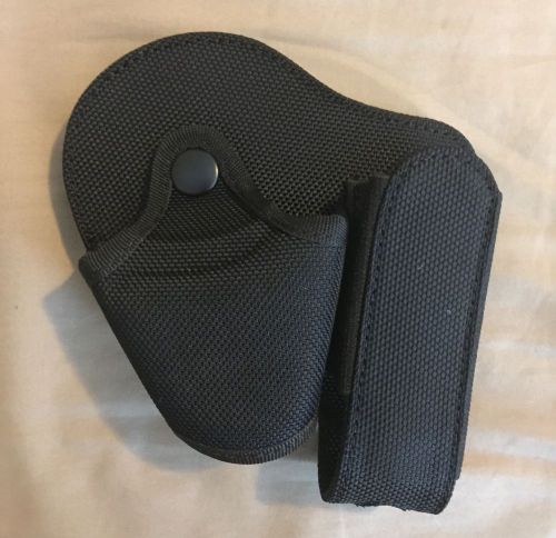 Asp handcuff triad baton combo nylon cuff case holder for sale