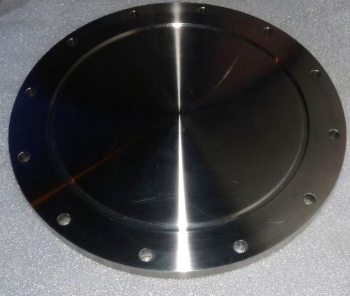 New stainless steel blank blind bolted flange 12 bolt hole nw-250 iso-lf for sale